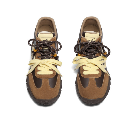 森达高帮鞋女2025冬季新款商场同款户外德训休闲鞋XTW01DD5