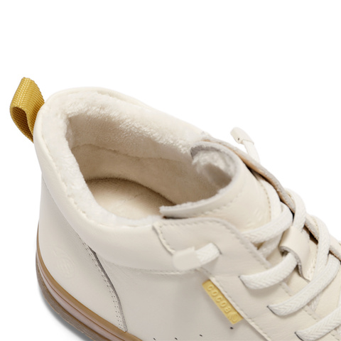 森达休闲靴女2025冬新商场同款潮流户外厚底皮短靴4BK46DD5