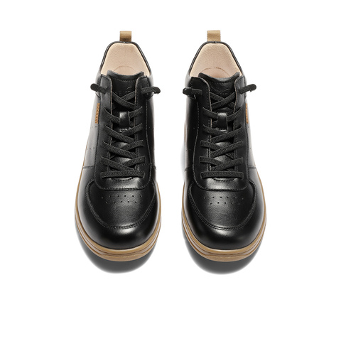 森达休闲靴女2025冬新商场同款潮流户外厚底皮短靴4BK46DD5