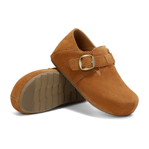 森达勃肯鞋女2025秋季新款舒适简约时尚潮流休闲鞋ZTH85CM5