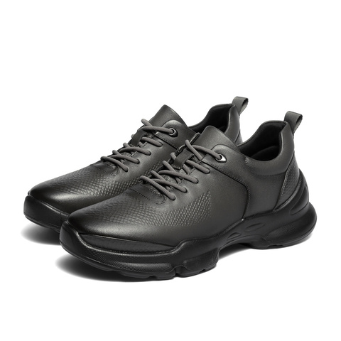 森达健步鞋男2025秋新商场同款户外运动风厚底休闲鞋2BE01CM5