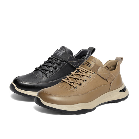 森达工装靴男2025冬季新款商场同款户外运动休闲短靴K6R40DD5
