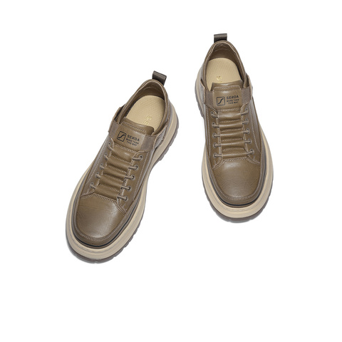 森达工装鞋男2025冬新商场同款户外徒步厚底休闲鞋2AQ01DM5