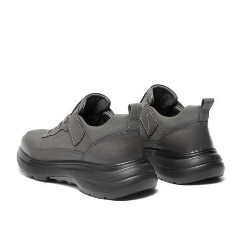 森达健步鞋男2025冬新商场同款运动风厚底休闲鞋1ZP01DM5