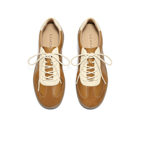 森达德训鞋女2025秋新经典百搭户外休闲运动板鞋4QS27CM5