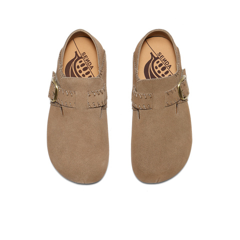 森达勃肯鞋女2025秋季新款舒适简约时尚潮流休闲鞋ZTH85CM5