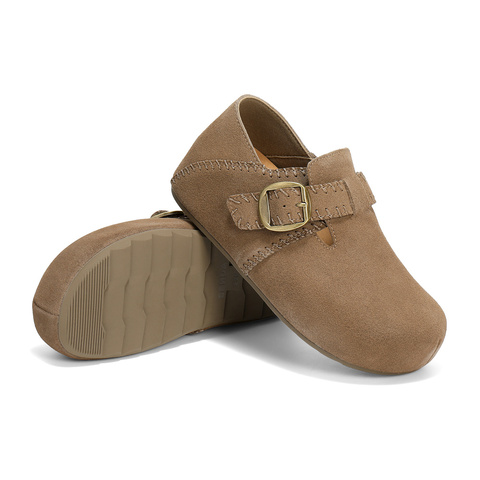 森达勃肯鞋女2025秋季新款舒适简约时尚潮流休闲鞋ZTH85CM5