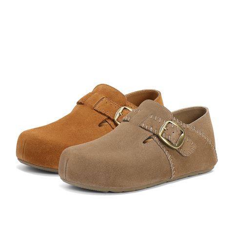 森达勃肯鞋女2025秋季新款舒适简约时尚潮流休闲鞋ZTH85CM5