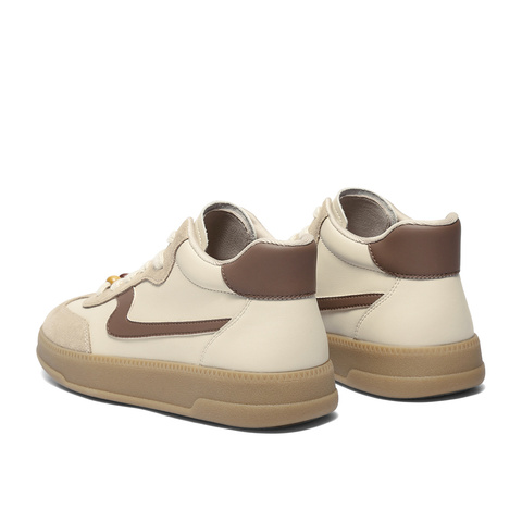 森达休闲鞋女2025冬新商场同款户外休闲德训鞋4HOC8DM5