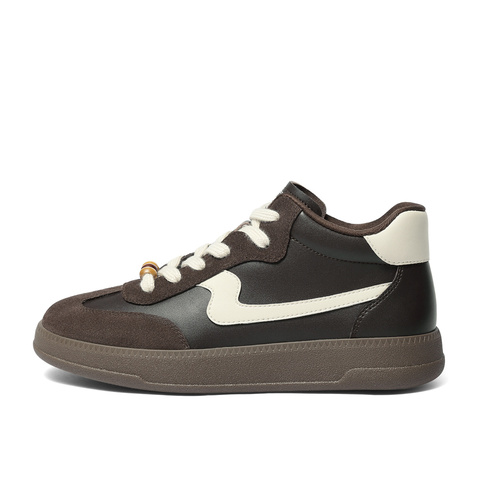 森达休闲鞋女2025冬新商场同款户外休闲德训鞋4HOC8DM5