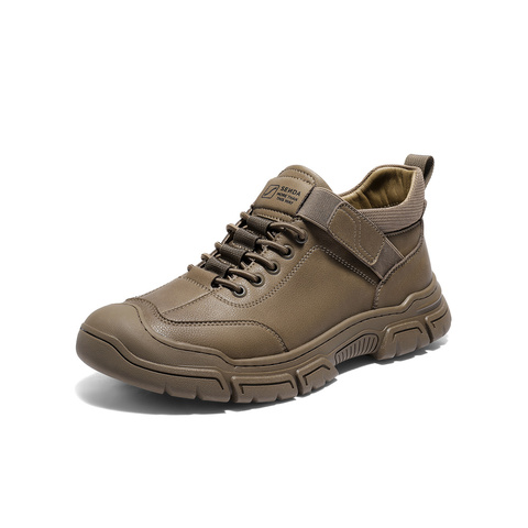 森达休闲靴男2025冬季新款商场同款运动风户外短靴K6T40DD5