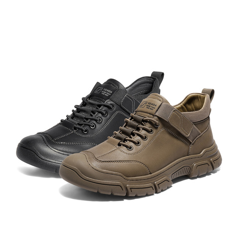 森达休闲靴男2025冬季新款商场同款运动风户外短靴K6T40DD5