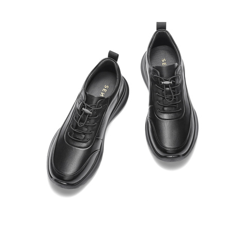 森达健步鞋男2025冬季新款商场同款户外厚底运动鞋1ZM01DM5