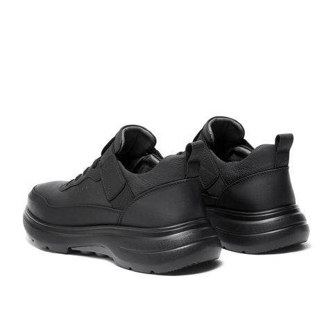 森达健步鞋男2025冬新商场同款运动风厚底休闲鞋1ZP01DM5