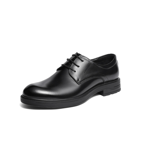 森达正装皮鞋男2025冬新商场同款通勤职场商务鞋2AS01DM5