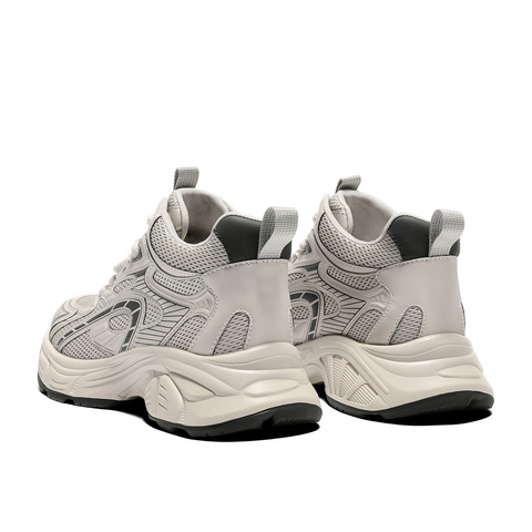 森达高帮鞋女2025冬新商场同款运动厚底休闲老爹鞋XTN01DD5