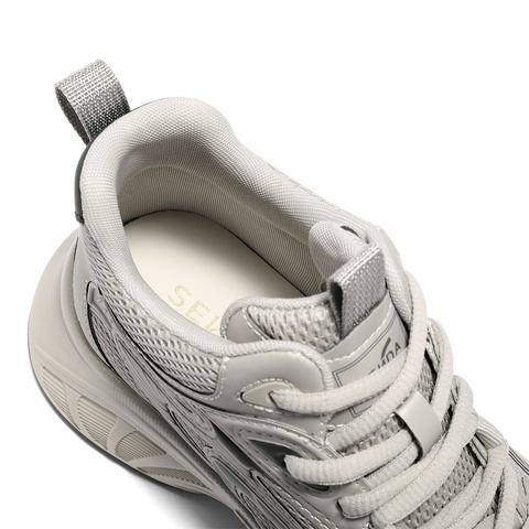 森达高帮鞋女2025冬新商场同款运动厚底休闲老爹鞋XTN01DD5