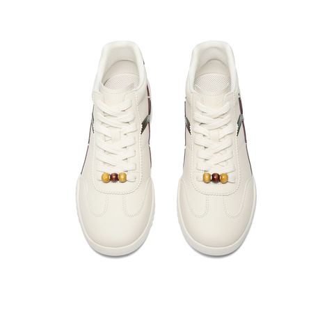 森达高板鞋女2025冬季新款商场同款德训休闲鞋4NR43DD5