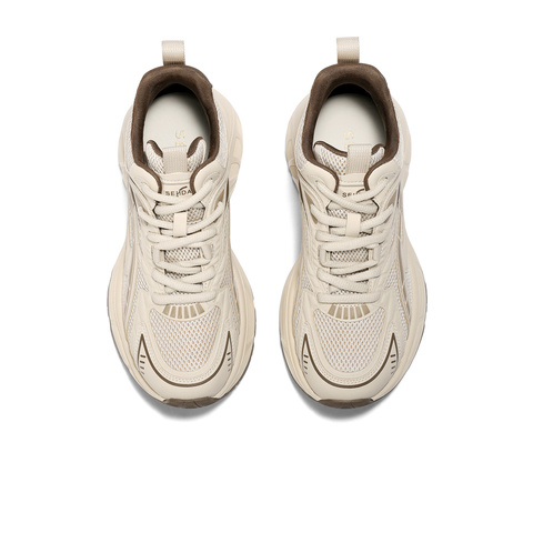 森达高帮鞋女2025冬新商场同款运动厚底休闲老爹鞋XTN01DD5