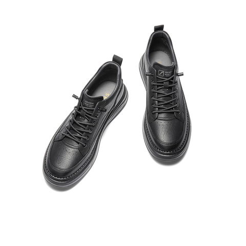 森达工装靴男2025冬新商场同款户外潮流厚底休闲鞋V3052DD5