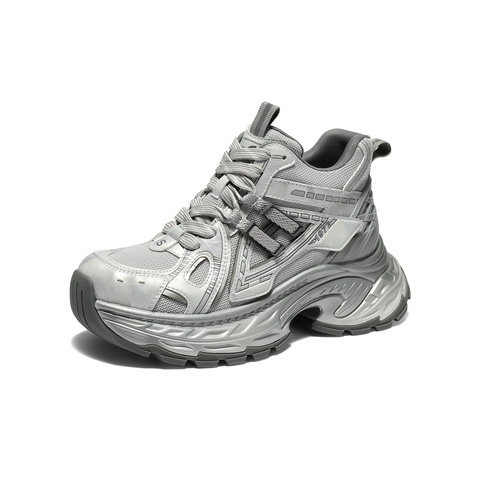 森达休闲靴女2025冬季新款商场同款运动老爹短靴XVP01DD5