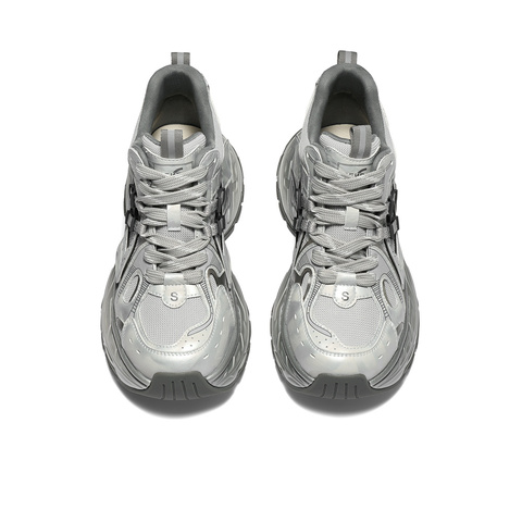 森达休闲靴女2025冬季新款商场同款运动老爹短靴XVP01DD5