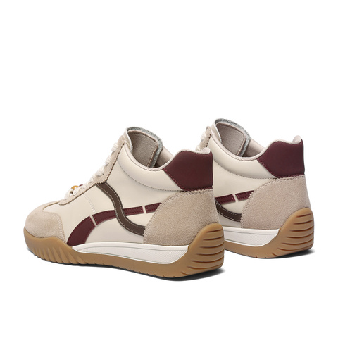 森达高板鞋女2025冬季新款商场同款德训休闲鞋4NR43DD5