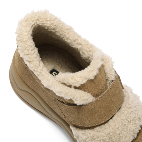 森达雪地靴女2025冬新商场同款保暖毛绒厚底短靴XTX02DD5