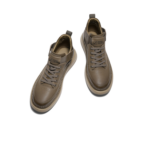 森达工装靴男2025冬新商场同款时尚户外厚底休闲短靴V3051DD5