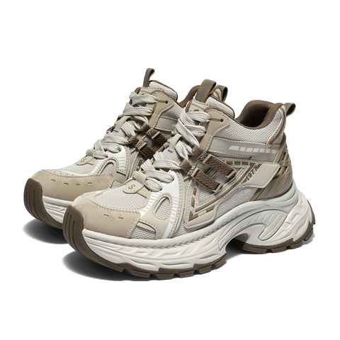 森达休闲靴女2025冬季新款商场同款运动老爹短靴XVP01DD5