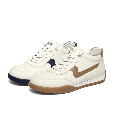 森达高帮鞋男2025冬新商场同款运动潮流休闲短靴K4240DD5