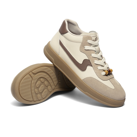 森达休闲鞋女2025冬新商场同款户外休闲德训鞋4HOC8DM5