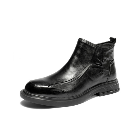 森达皮靴男2025冬季新款商场同款时尚潮流休闲短靴DB009DD5