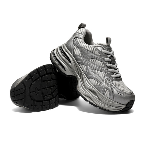 森达老爹鞋女2025季新商场同款网面厚底户外休闲鞋XVF01DM5