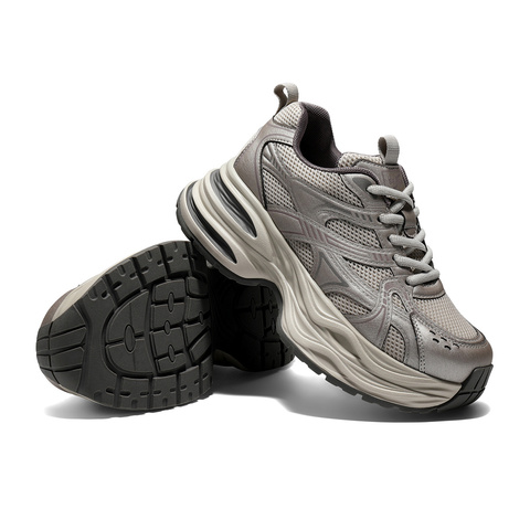 森达老爹鞋女2025季新商场同款网面厚底户外休闲鞋XVF01DM5