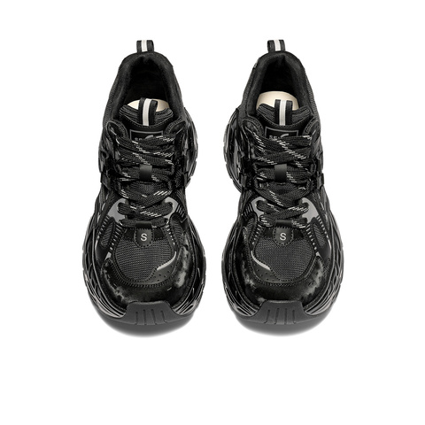 森达休闲靴女2025冬季新款商场同款运动老爹短靴XVP01DD5