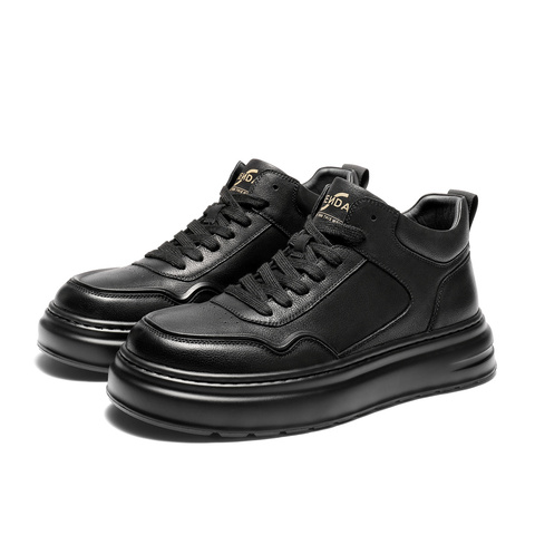 森达工装靴男2025冬新商场同款户外厚底休闲短靴DB006DD5