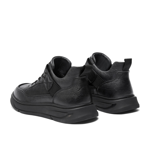 森达工装靴男2025冬季新款商场同款户外厚底休闲鞋1ZK01DD5