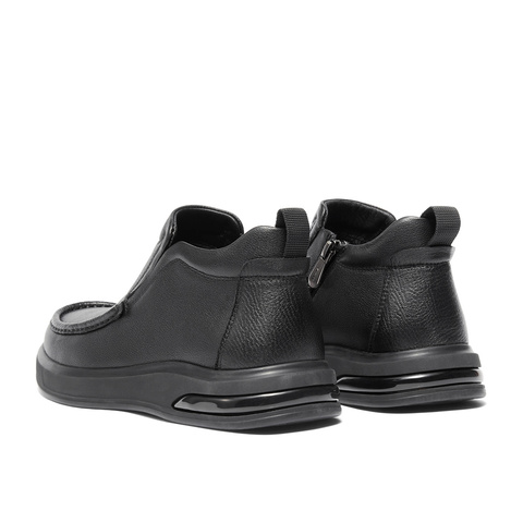 森达皮靴男2025冬季新款商场同款简约户外舒适短靴K5840DD5