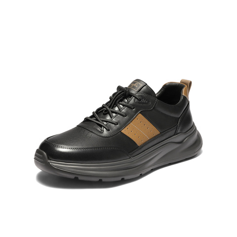 森达运动鞋男2025秋季新款户外跑步厚底休闲鞋JDZ72CM5