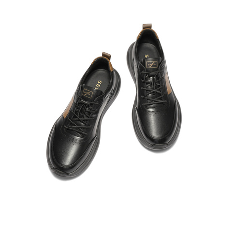 森达运动鞋男2025秋季新款户外跑步厚底休闲鞋JDZ72CM5