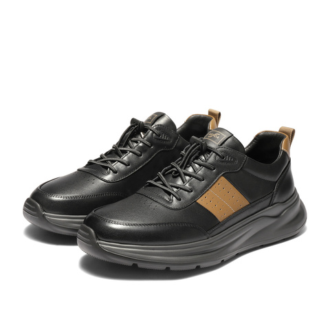 森达运动鞋男2025秋季新款户外跑步厚底休闲鞋JDZ72CM5