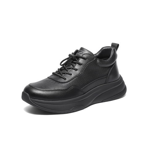 森达高帮鞋男2025冬新商场同款户外运动厚底休闲鞋2AP01DD5