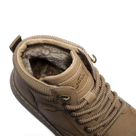 森达工装靴男2025冬新商场同款户外徒步厚底休闲短靴1ZH01DD5