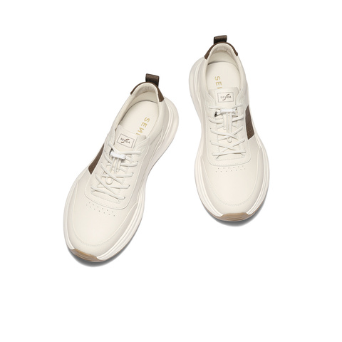 森达运动鞋男2025秋季新款户外跑步厚底休闲鞋JDZ72CM5