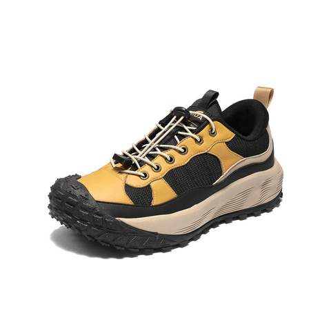 森达休闲鞋男2025冬季新款拼接时尚户外厚底运动鞋JDZ69DM5