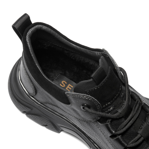 森达休闲靴男2025冬新商场同款时尚运动风户外休闲短靴DB003DD5