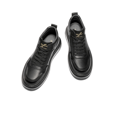 森达工装靴男2025冬新商场同款户外厚底休闲短靴DB006DD5