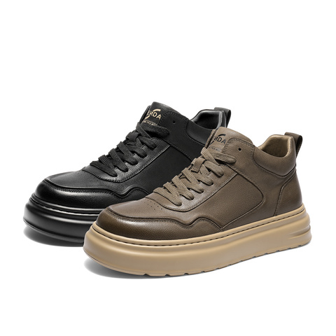 森达工装靴男2025冬新商场同款户外厚底休闲短靴DB006DD5