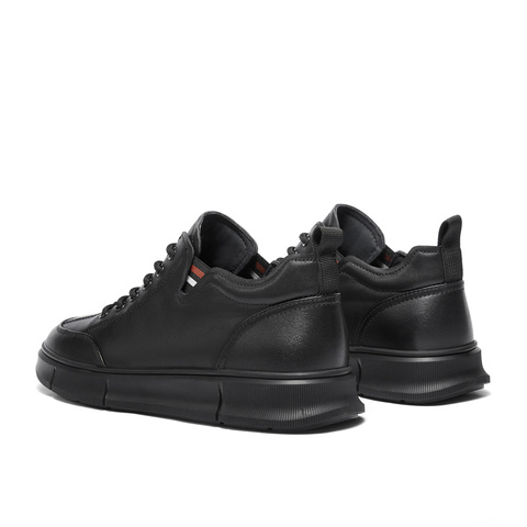 森达皮靴男2025冬季新款商场同款户外运动风休闲鞋1ZJ01DD5